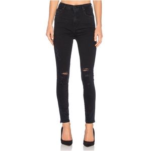 Agolde Sophie High Rise Skinny Jeans Princeton